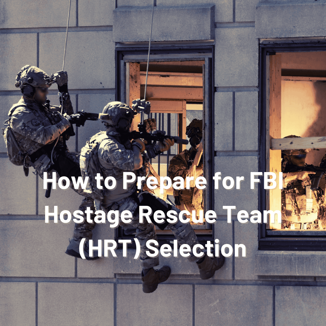 Training for the FBI Hostage Rescue Team (HRT) selection process.